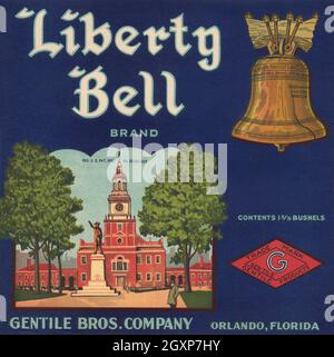 Marchio Liberty Bell Foto Stock