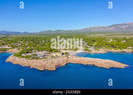 Castello di Sant Jordi de Alfama ad Ametlla de Mar di Tarragona Catalogna Spagna Foto Stock