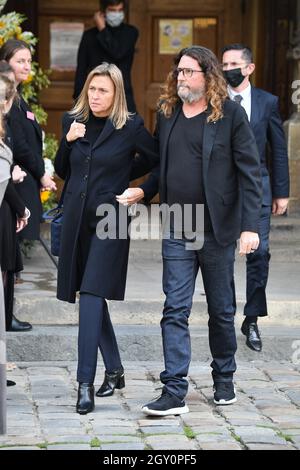 Jacques-Antoine Granjon durante una messa tributo per il magnate francese Bernard Tapie alla chiesa di Saint Germain des Pres a Parigi, Francia il 6 ottobre 2021. Il funerale si terrà l'8 ottobre presso la Cattedrale del maggiore, a Marsiglia. Bernard Tapie è morto di cancro all'età di 78 anni. Foto di David Niviere/ABACAPRESS.COM Foto Stock