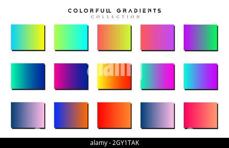 Soft colore di sfondo. Schermata di moderno design vettoriali per mobile app. Soft gradienti di colore. Illustrazione Vettoriale