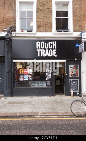 Rough Trade West, Talbot Road, Londra, W11, Inghilterra, REGNO UNITO Foto Stock