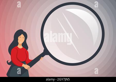 Analisi astratta e ricerca di indizi, Ricerca di concetti di risposte Foto Stock