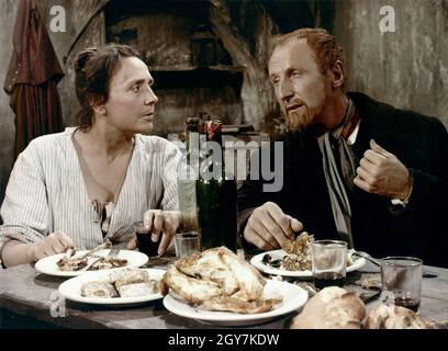 Les Misérables anno : 1958 Francia Direttore : Jean-Paul le Chanois Elfriede Florin, Bourvil Foto Stock