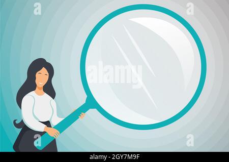 Analisi astratta e ricerca di indizi, Ricerca di concetti di risposte Foto Stock