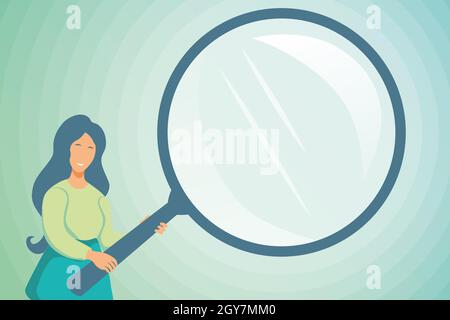 Analisi astratta e ricerca di indizi, Ricerca di concetti di risposte Foto Stock