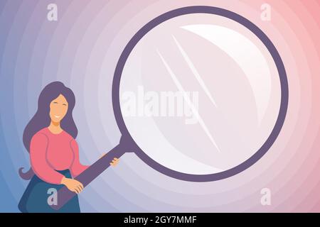 Analisi astratta e ricerca di indizi, Ricerca di concetti di risposte Foto Stock