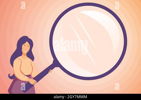 Analisi astratta e ricerca di indizi, Ricerca di concetti di risposte Foto Stock