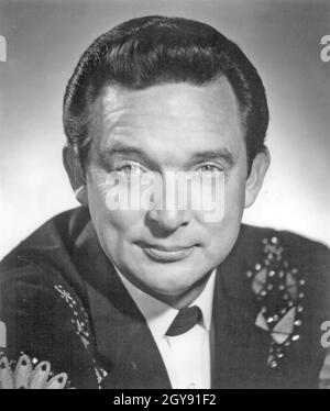 RAY PRICE (1926-2013) Foto promozionale del musicista americano circa 1966 Foto Stock