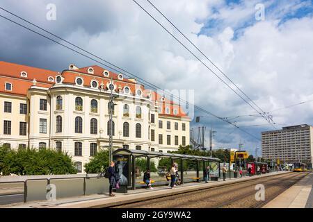 Dresda: Casa Landhaus con museo della città a , Sachsen, Sassonia, Germania Foto Stock