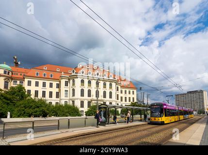 Dresda: Casa Landhaus con museo della città a , Sachsen, Sassonia, Germania Foto Stock