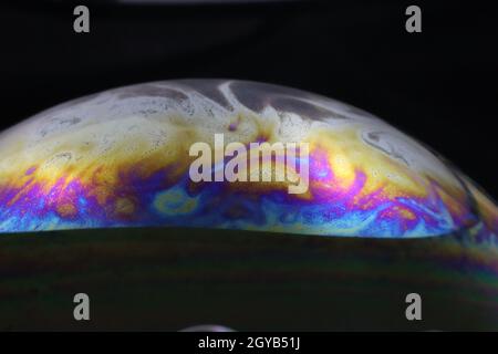 bellissimo pianeta artificiale pomp sapone diverso raro spettacolare incredibile galassia Foto Stock