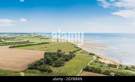 Pointe de Chassiron sull'isola di Oléron in Francia Foto Stock