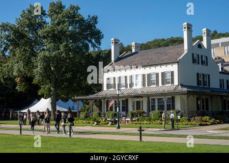 Il soprintendente di quarti,'Accademia Militare degli Stati Uniti a West Point, NY Foto Stock
