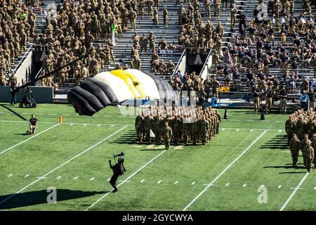 Miche Football Stadium presso l'Accademia Militare degli Stati Uniti, West Point, NY, STATI UNITI D'AMERICA Foto Stock