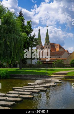 Chiesa storica di Beilngries (Baviera, Germania) Foto Stock