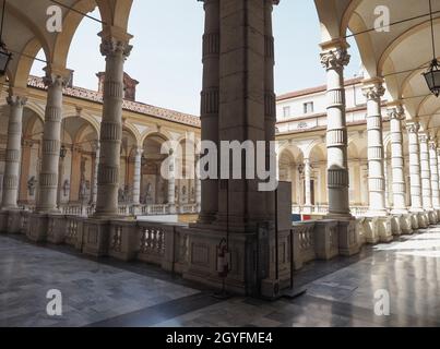 TORINO, ITALIA - CIRCA AGOSTO 2021: L'Università di Torino (traduzione Università di Torino) Foto Stock