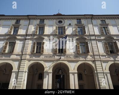 Università di Torino (traduzione Università di Torino) a Torino Foto Stock