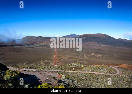 Plaine des Sables, Ile de La Réunion Stock Photo