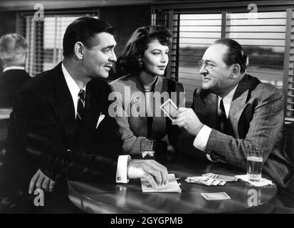 CLARK GABLE AVA GARDNER e EDWARD ARNOLD nel 1947 regista JACK CONWAY romanzo Frederick Wakeman supervisore costume Irene produttore Arthur Hornblow Jr. Metro Goldwyn Mayer Foto Stock