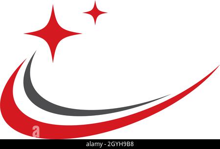 Vettore modello logo più veloce Illustrazione Vettoriale