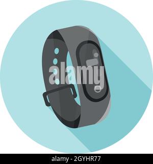 Braccialetto Vector flat design Fitness Illustrazione Vettoriale