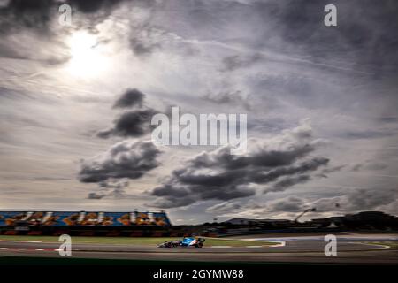 Tuzla, Turchia. 08 ottobre 2021. 14 ALONSO Fernando (spa), Alpine F1 A521, in azione durante la Formula 1 Rolex Turkish Grand Prix 2021, 16° round del FIA Formula uno World Championship 2021 dall'8 al 10 ottobre 2021 sul Parco di Istanbul, a Tuzla, Turchia - Foto Franois Flamand / DPPI Credit: DPPI Media/Alamy Live News Foto Stock