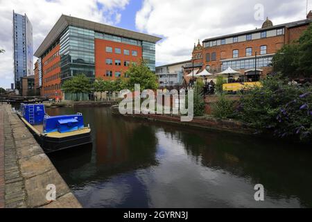 Lock 89 (Tib Lock), sul canale Rochdale, Manchester Centrale, Lancashire, Inghilterra, Regno Unito Foto Stock