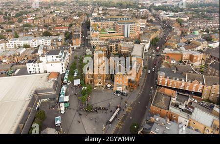 The Mount, St Mary's Church, Acton Central, Londra, Inghilterra Foto Stock