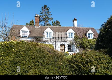 Cottage a Sarratt Bottom, Hertfordshire, Inghilterra Regno Unito Foto Stock