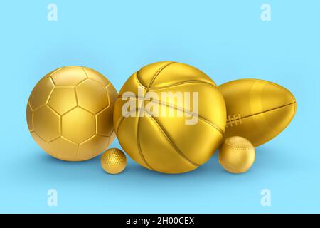 Palla di basket blu isolato su sfondo bianco. rendering 3d di accessori  sportivi per il gioco di squadra Foto stock - Alamy