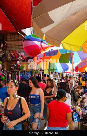 Garment District, Downtown Los Angeles, California, Stati Uniti d'America Foto Stock