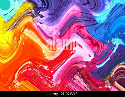 Sfondo astratto liquido. Sfondo dai colori tenui, sfondo splendido, sfondo a colori. Foto Stock