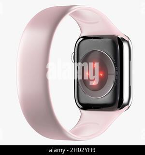 apple watch serie 7 3d modello di rendering Foto Stock