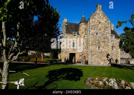Mary Queen of Scots House a Jedburgh, Scottish Borders, Scozia, Regno Unito Foto Stock