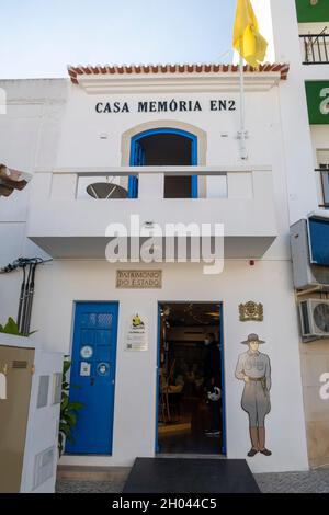 Casa da Memória da N2 museo dedicato alla strada nazionale N2 che percorre tutta la lunghezza del Portogallo, da nord a sud Foto Stock