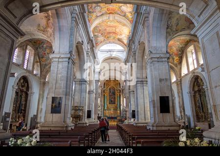 Cattedrale di nostra Signora dell'Assunzione, Lamego, Portogallo, Europa Foto Stock