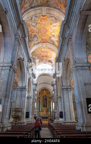 Cattedrale di nostra Signora dell'Assunzione, Lamego, Portogallo, Europa Foto Stock