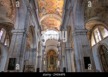 Cattedrale di nostra Signora dell'Assunzione, Lamego, Portogallo, Europa Foto Stock