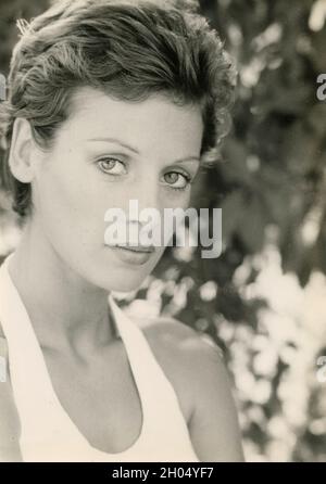 L'attrice italiana Paola Senatore, anni '70 Foto Stock