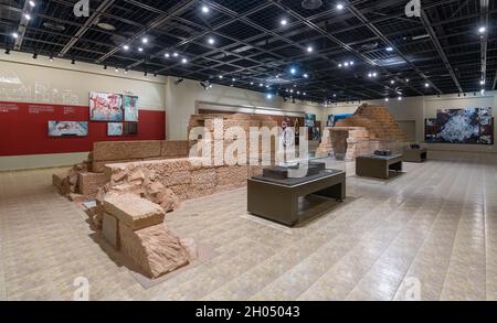 Aleksandrovo, Bulgaria. Interno della tomba di Aleksandrovo, una tomba Tracia del IV secolo a.C. Foto Stock