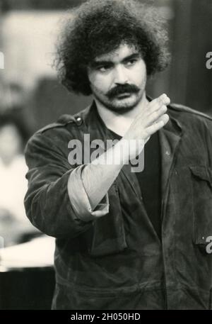 Film e stage attore italiano Diego Abatantuono, anni '80 Foto Stock