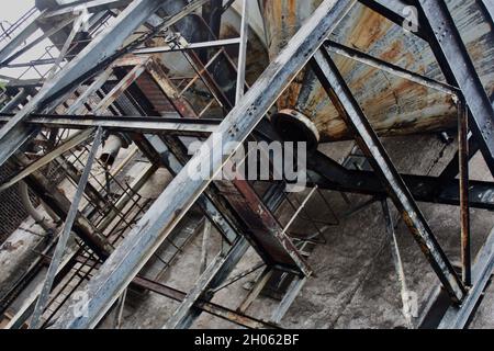 Distilleria sull'isola di Islay Foto Stock