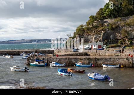 Dysart Harbour vicino a Kirkcaldy a Fife, Scozia Foto Stock