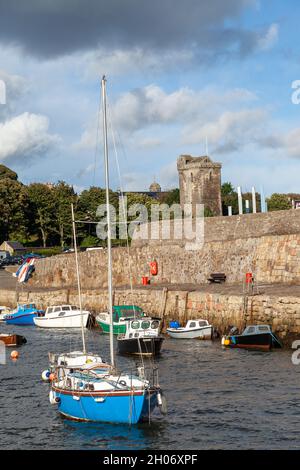 Dysart Harbour vicino a Kirkcaldy a Fife, Scozia Foto Stock