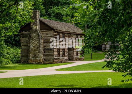 Spring Mill state Park - Mitchell - Indiana Foto Stock