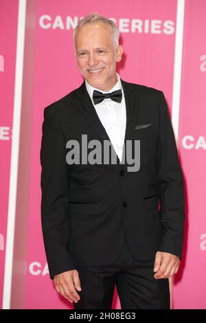 Andreas Gutzeit partecipa alla quarta edizione del Festival Internazionale della Serie di Cannes (Canneseries) a Cannes, il 11 ottobre 2021, Francia. Foto di David Niviere/ABACAPRESS.COM Foto Stock