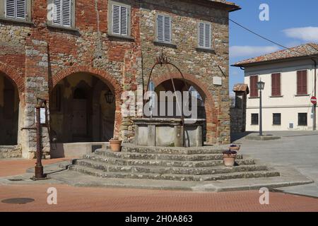 Cisterna, Civitella in Val di Chiana, Toscana, Italia, Europa Foto Stock