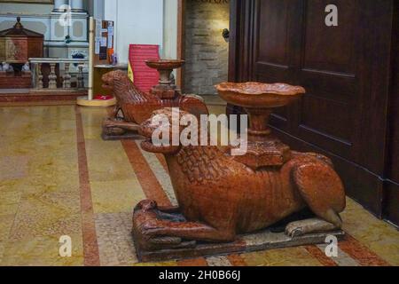 Cattedrale di San Settimio sec. XVIII, Jesi, Marche, Italia, Europa Foto Stock