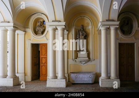 Palazzo Pianetti del XVIII secolo, Jesi, Marche, Italia, Europa Foto Stock