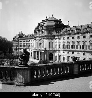 Die Residenz di Würzburg, Deutschland 1930er Jahre. La Residenza di Würzburg, Germania 1930s. Foto Stock